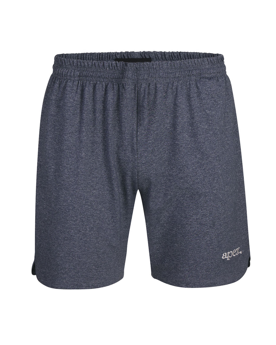 APEX EMBROIDERY SHORTS / GRAY